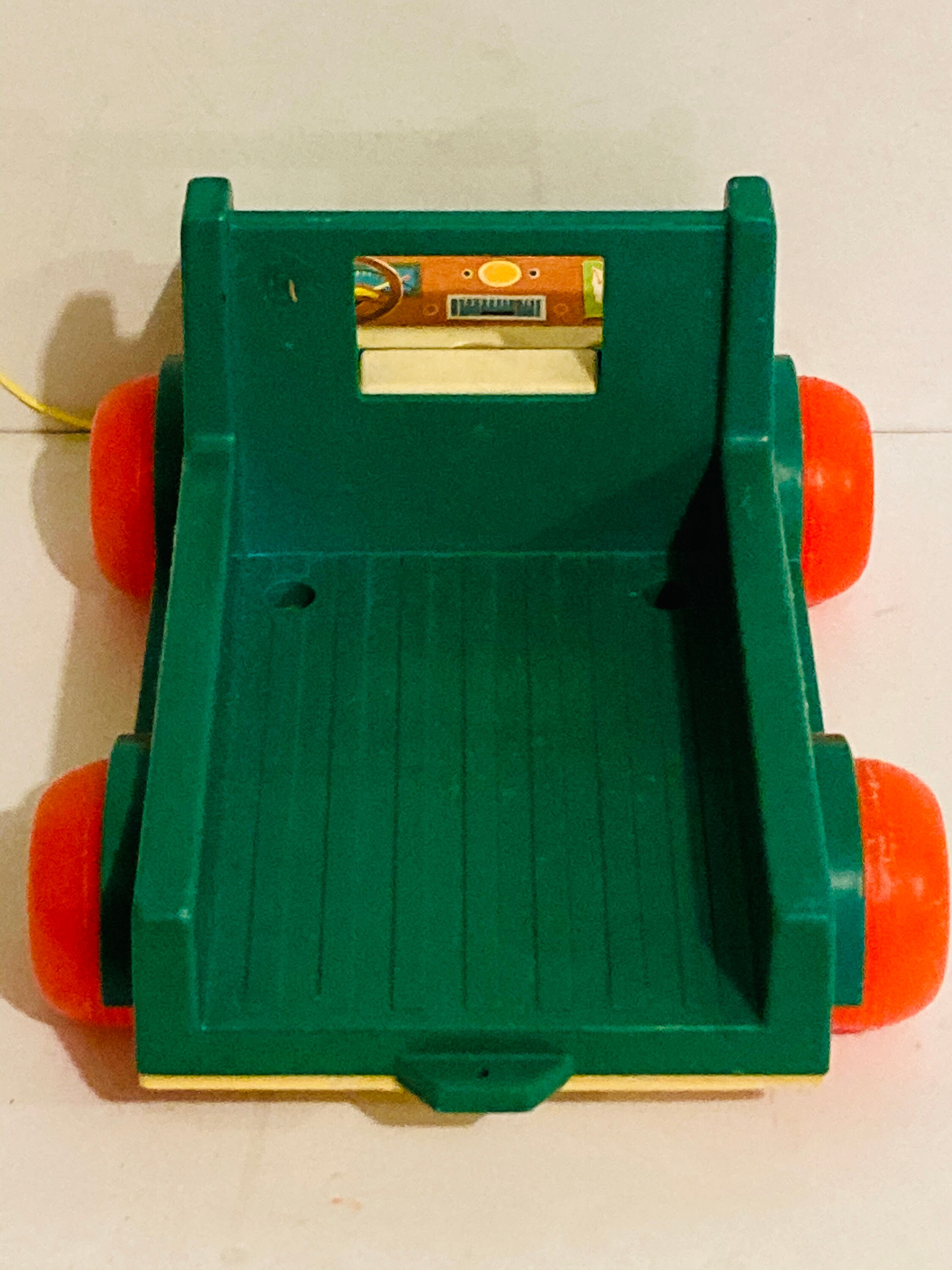 Vintage Fisher Price Green Truck Family Camper Toy Fisher | Etsy