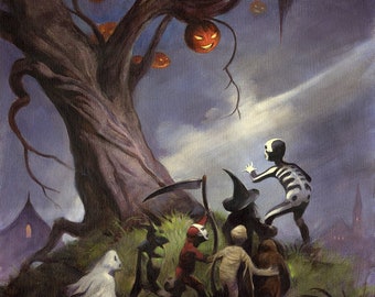 The Halloween Tree 18x24 Print