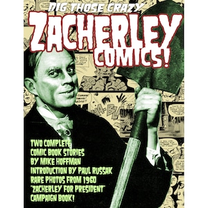 Dig jene verrückten ZACHERLEY COMICS Download Monster tv Retro Horror Host Comic Mike Von Hoffman