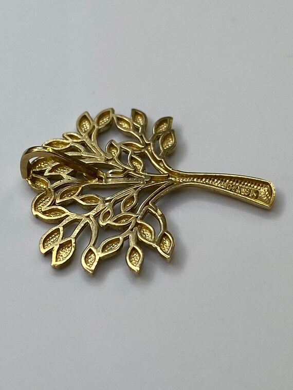 thumbnail interactive-video image 1 of 9ct Yellow Gold Tree Of Life Pendant Necklace – No Stone, Handmade, Jewellerybox 1 of 4