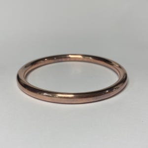 Vintage Copper Bangle...Classic Hallow Bangle...1970&#39;s Bangle Bracelet...Beautiful Copper Bangle...Vintage Copper Bracelet
