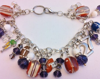 Cha Cha Hematite Metallic Stretch 8mm Bead & Chain Bracelet
