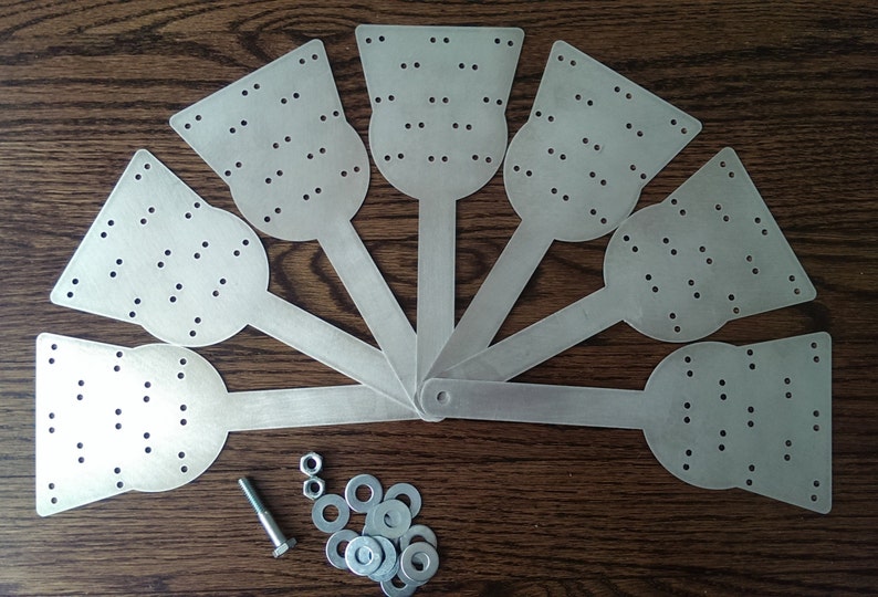 peacock and more! for pheasant Flute staves fan kit