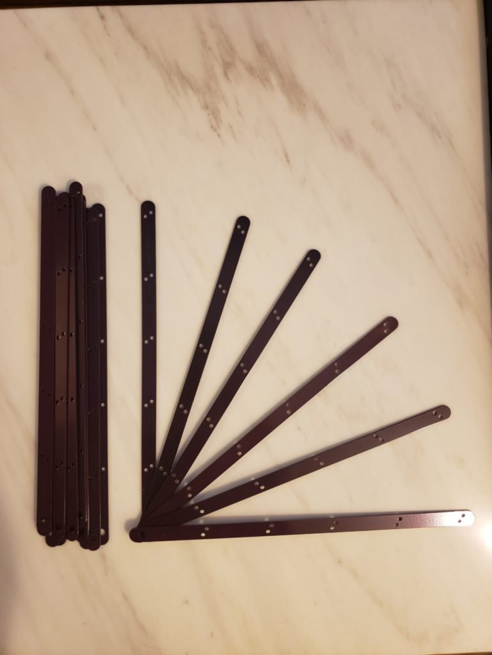 Aluminum Fan Staves 24 Stave Kit Etsy UK