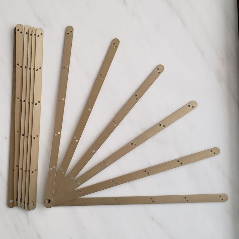 Aluminum Fan Staves 24 Stave Kit Etsy UK