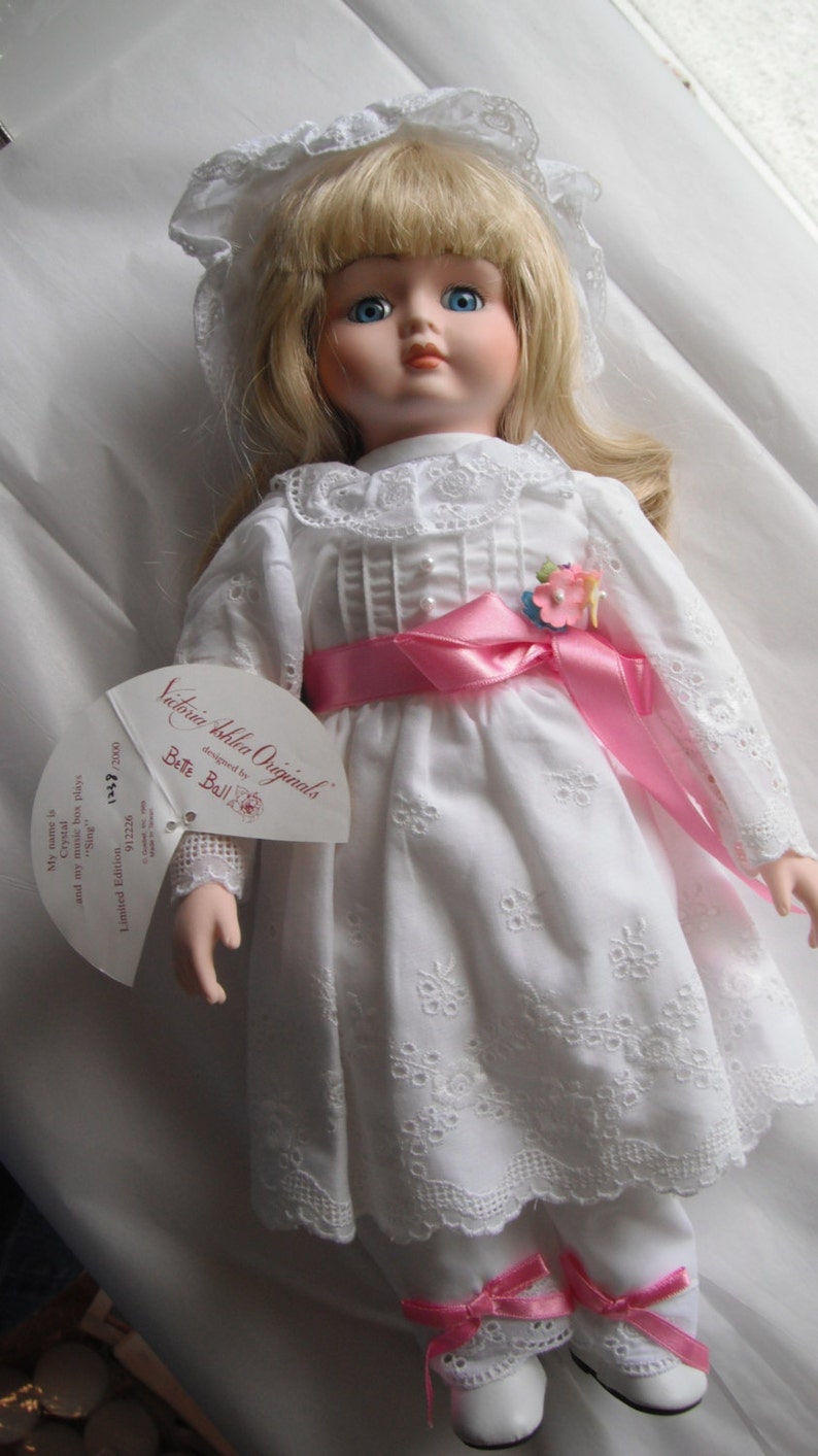 Victoria Ashlea Originals Porcelain Doll Limited Edition Etsy