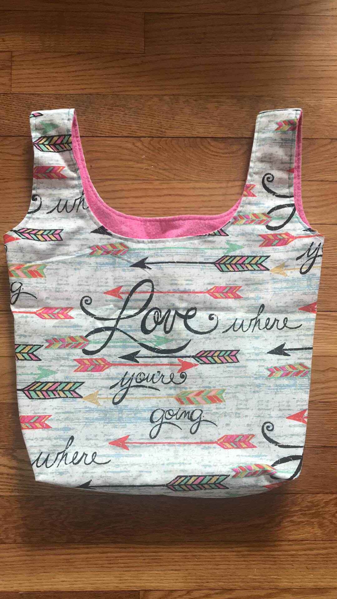 Reusable Fabric Shopping Bags Etsy Canada