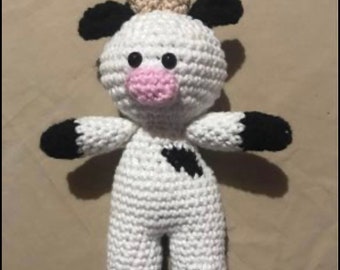 Vaca pequeña de peluche