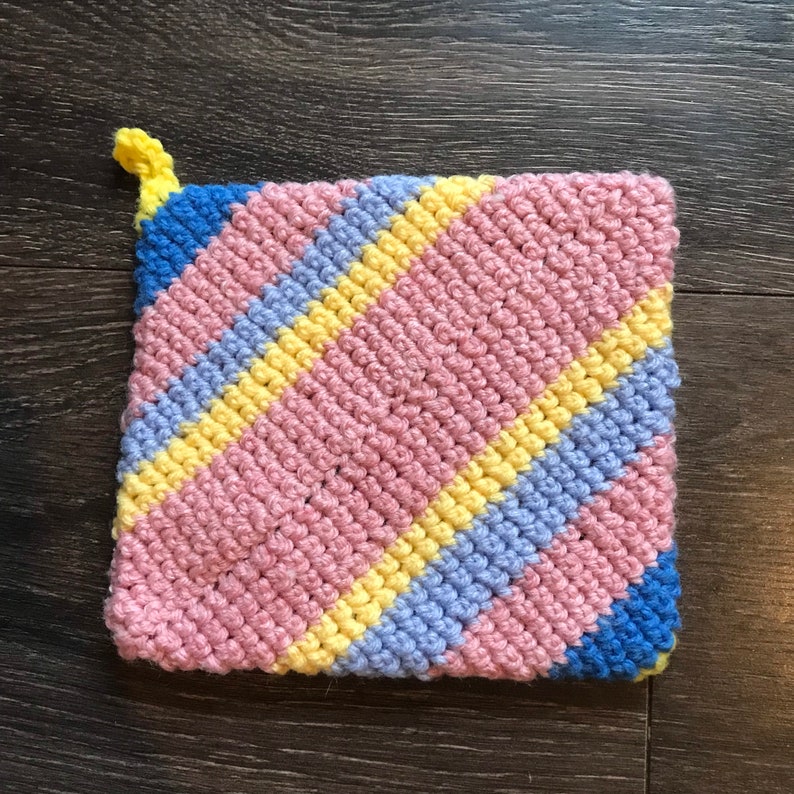 Crochet Pot Holders Etsy