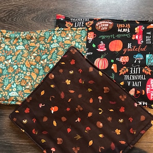 Fall fabric trivet
