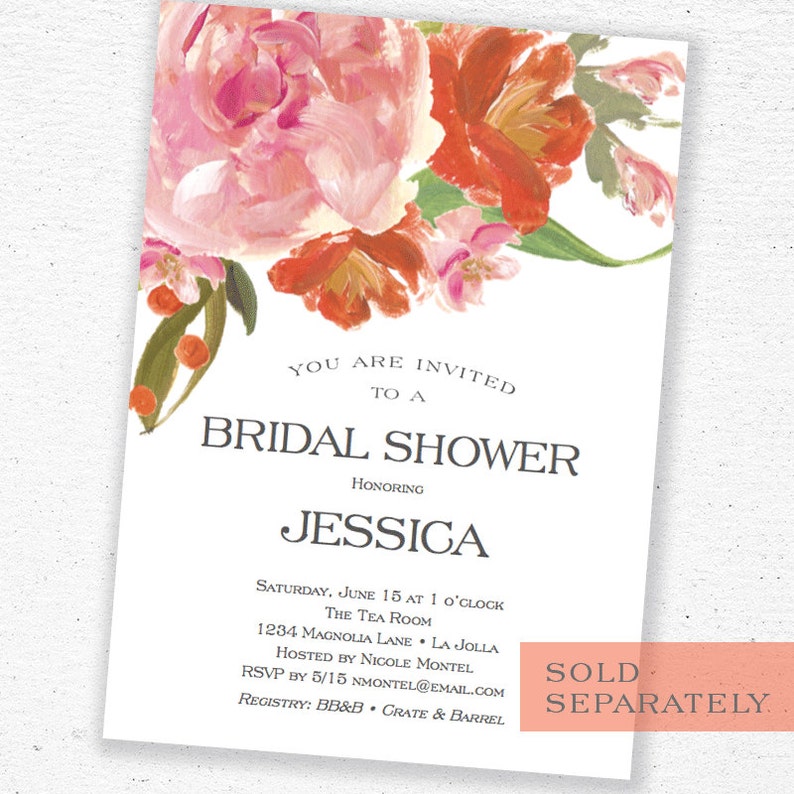 Printable Wedding or Bridal Shower Envelope Template Instant Etsy