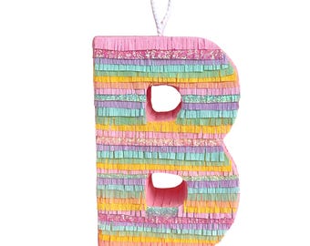 Letter Pinata | Alphabet Party Decoration | Custom Initial Pinata | Birthday Letter Pinata | Personalized Name Party Decor | Kids Birthday