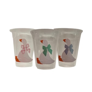 Goose Birthday Party Cups: Silly Goose Theme, 9oz