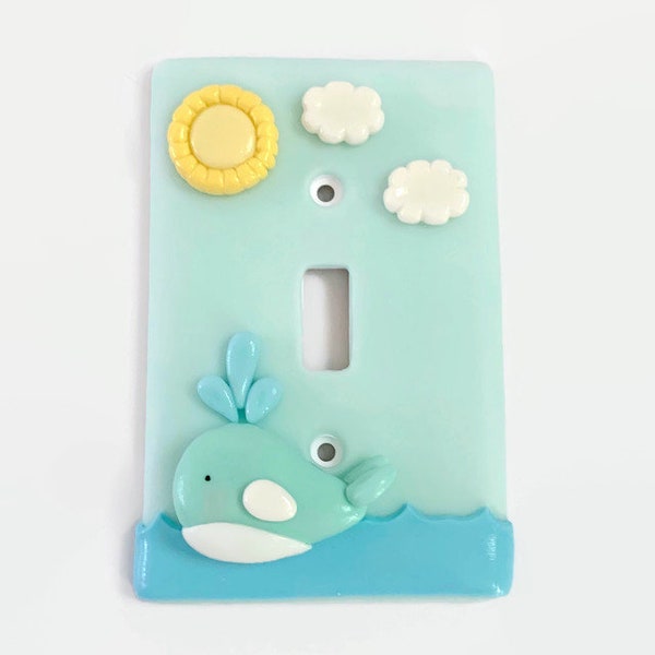 Whale Nursery Decor Etsy