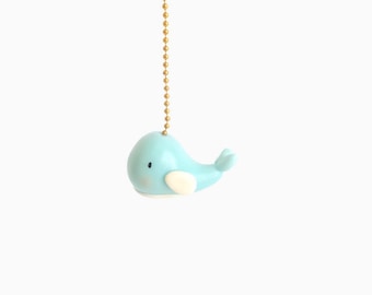 Whale Decorative Fan Pull Chain, Whale Fan Pull Chain, Whale Pull Chain, Whale Nursery