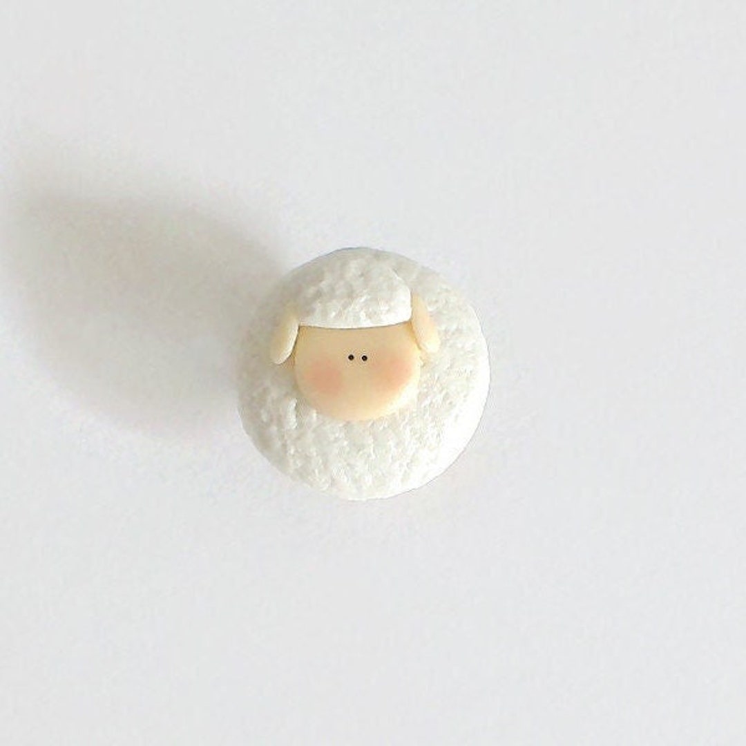 Nursery Drawer Pulls, Lamb Nursery Knobs, Dresser Knob, Handles