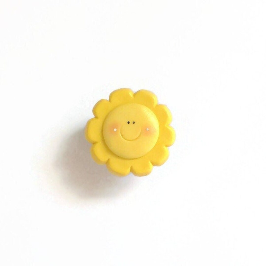 Nursery Drawer Pulls, Sunshine Nursery Knobs, Dresser Knob,