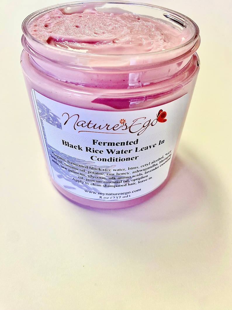 Fermented Black Rice Water Leave in Conditioner moisturizing Etsy