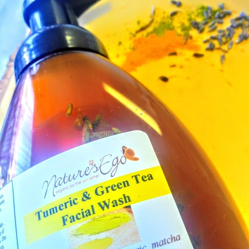 Turmeric & Green Tea Facial Wash Etsy