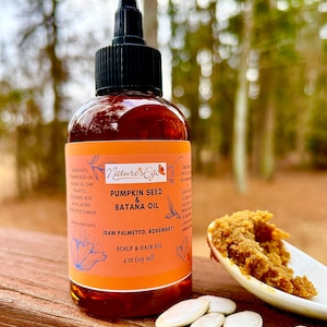 Pumpkin Seed & Batana Oil (hair oil, scalp oil, growth)