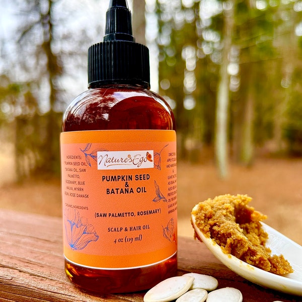 Pumpkin Seed & Batana Oil (hair oil, scalp oil, growth)