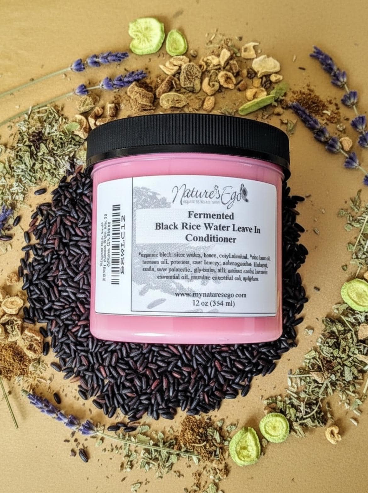 Fermented Black Rice Water Leave in Conditioner | Moisturizing Leave In, Softening Properties