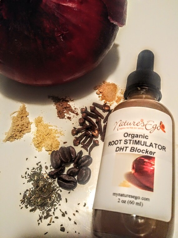 Organic Root Stimulator Dht Blockeralopecia Hair Growth Dht Etsy