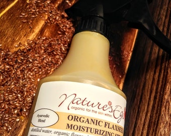 Organic Flaxseed Moisturizing Spray (curls, waves, locs, moisturizer)