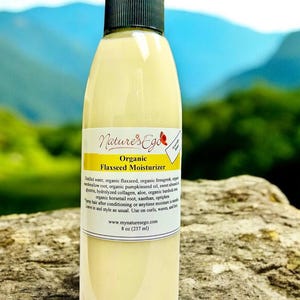 Organic Flaxseed Moisturizer (curls, waves, locs, moisturizer)