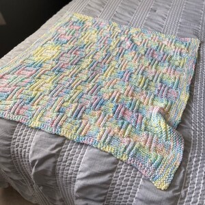 Soft Rainbow Gender Neutral Baby Car Blanket
