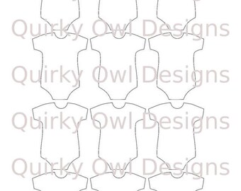 mini onesie template etsy printable onesie template