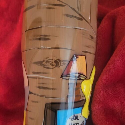 Hand sculpted 3d Speedy shops Gonzalez tumbler