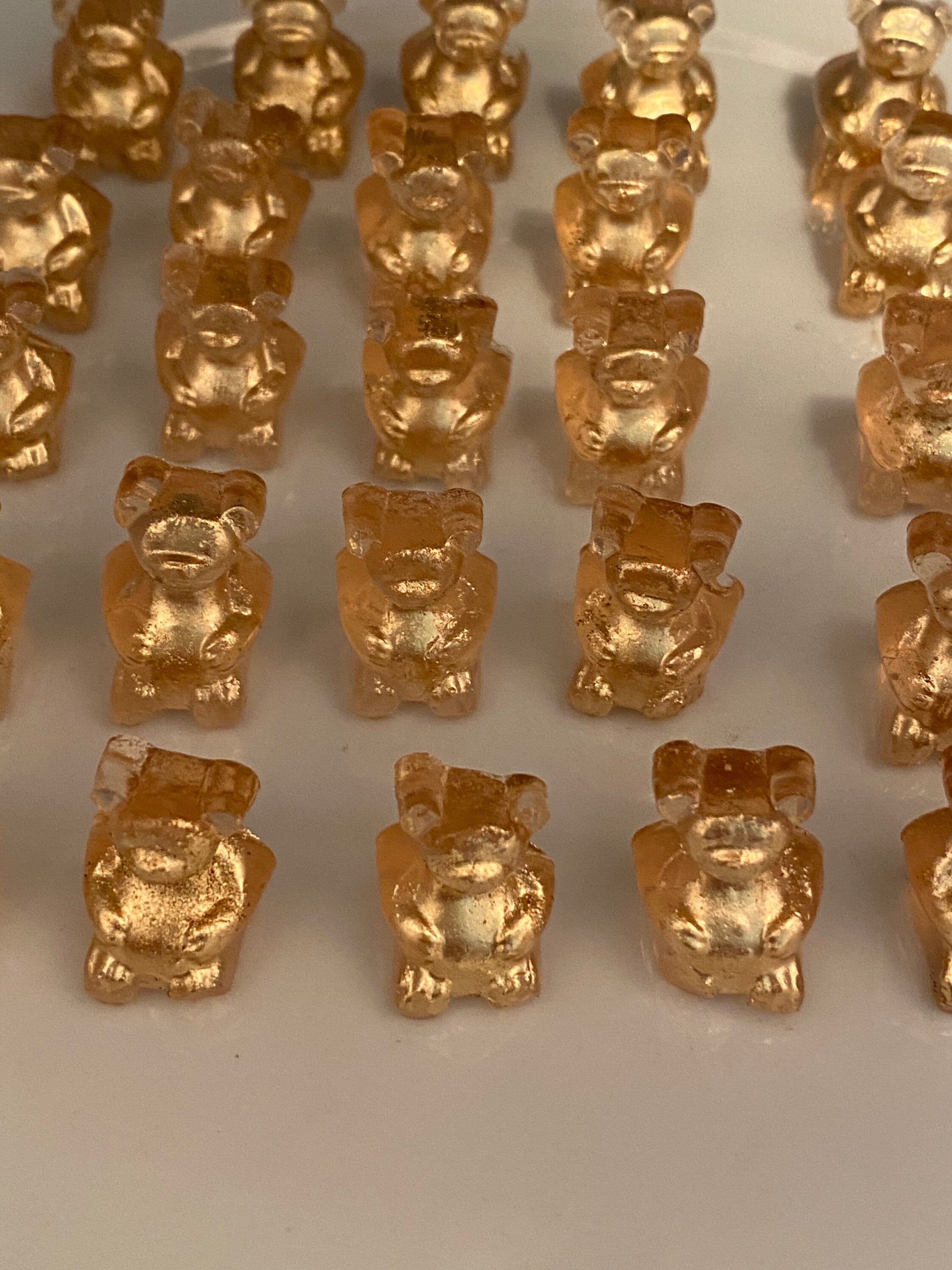 GOLD Champagne Gummy Bears Rose Gummy Bears Hennessy Gummy Etsy
