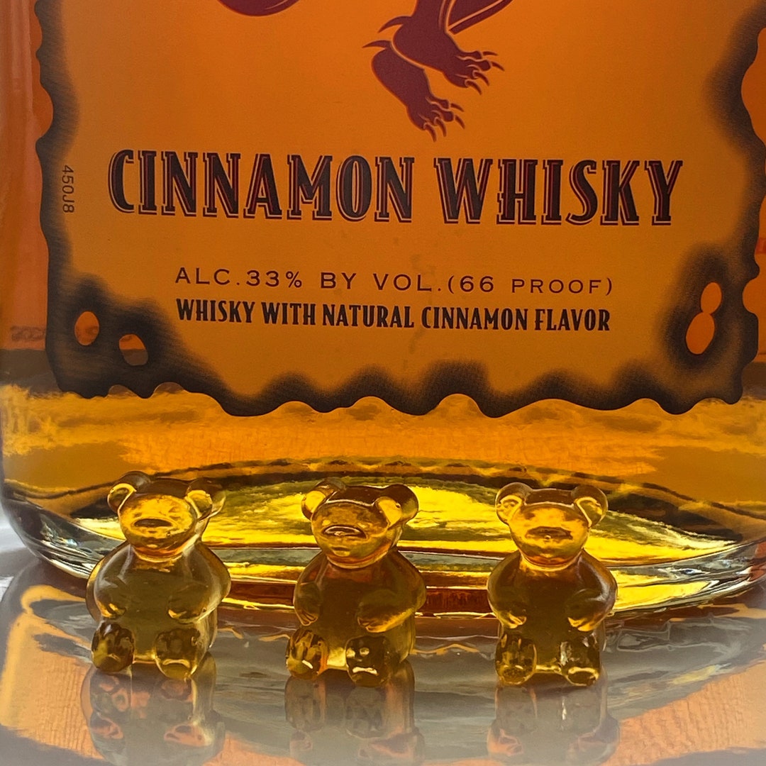 Cinnamon Whisky Fireball Gummy Bears Rose Gummy Bears Hennessy Gummy