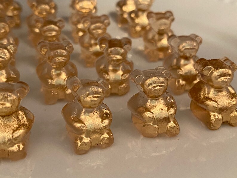 GOLD Champagne Gummy Bears Rose Gummy Bears Hennessy Gummy Etsy España
