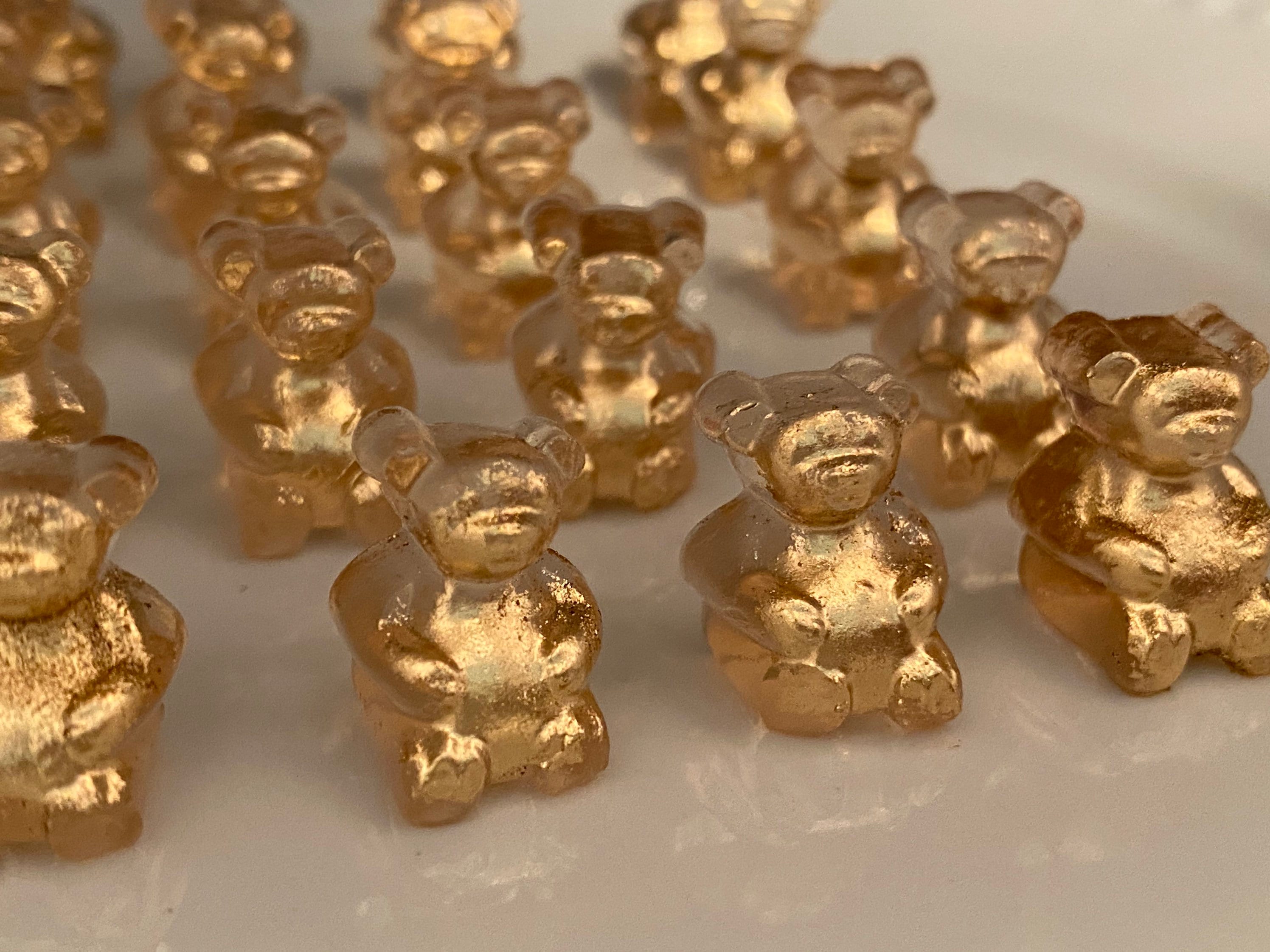 GOLD Champagne Gummy Bears Rose Gummy Bears Hennessy Gummy - Etsy