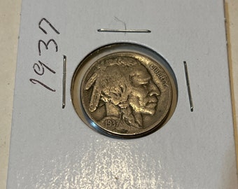 Beautiful 1930 Buffalo Nickel