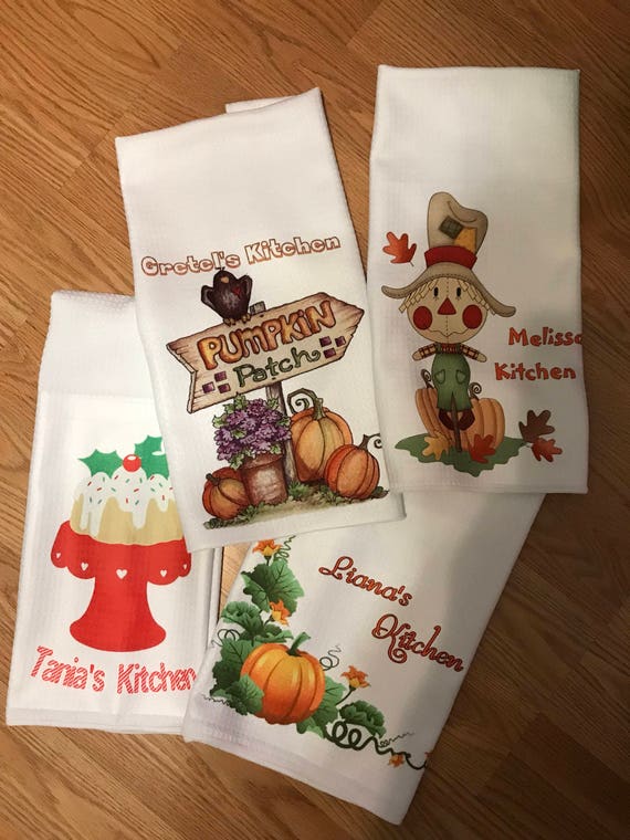 Kitchen Towels Nice 16 X 24 Microfiber Waffle Wave Kitchen Etsy