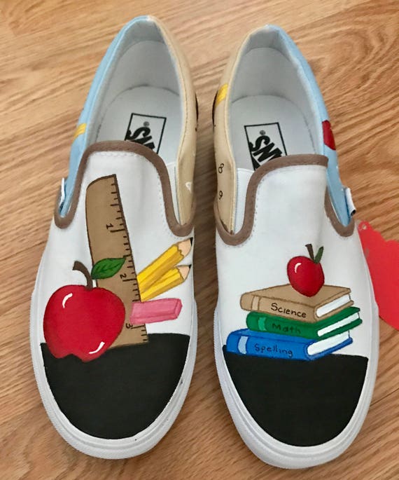 teacher canvas shoes