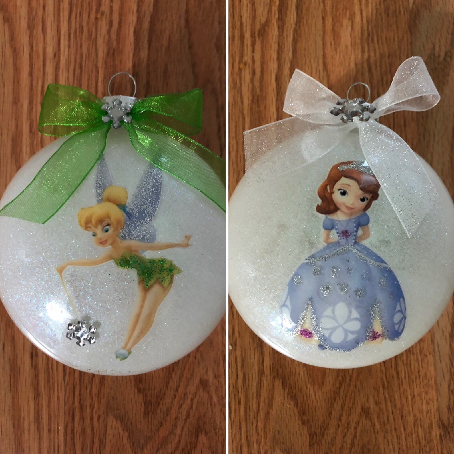 Disney Christmas Ornaments Etsy