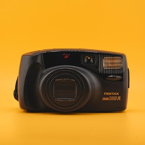 ビンテージ ペンタックス ズーム 105-R 35 mm ポイント アンド シュート フィルム カメラ
