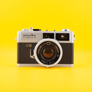 MINOLTA HI-MATIC E フィルムカメラ 動作確認済み ジャンク扱い