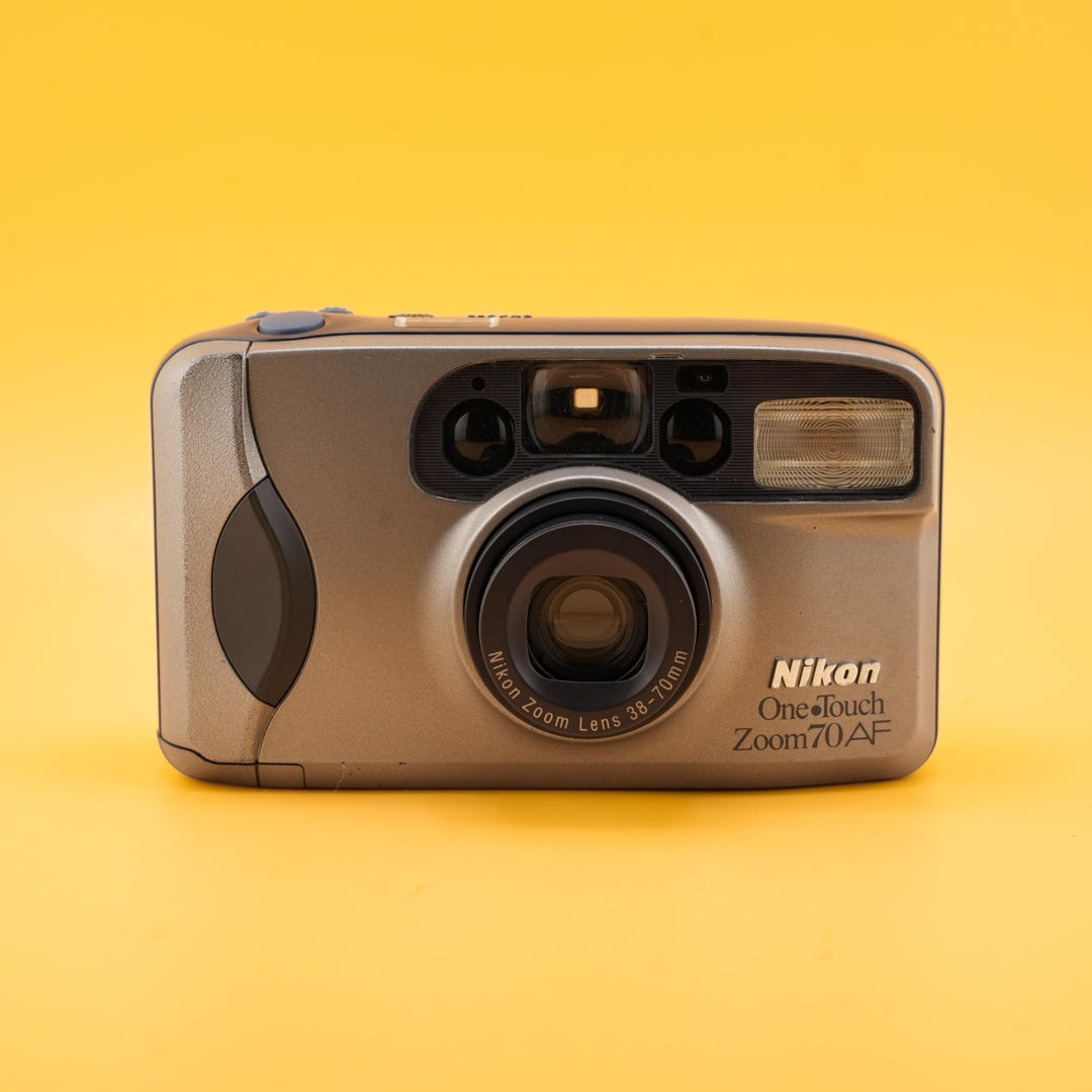 Vintage Nikon One Touch Zoom 70 AF 35mm Point Shoot Film Camera