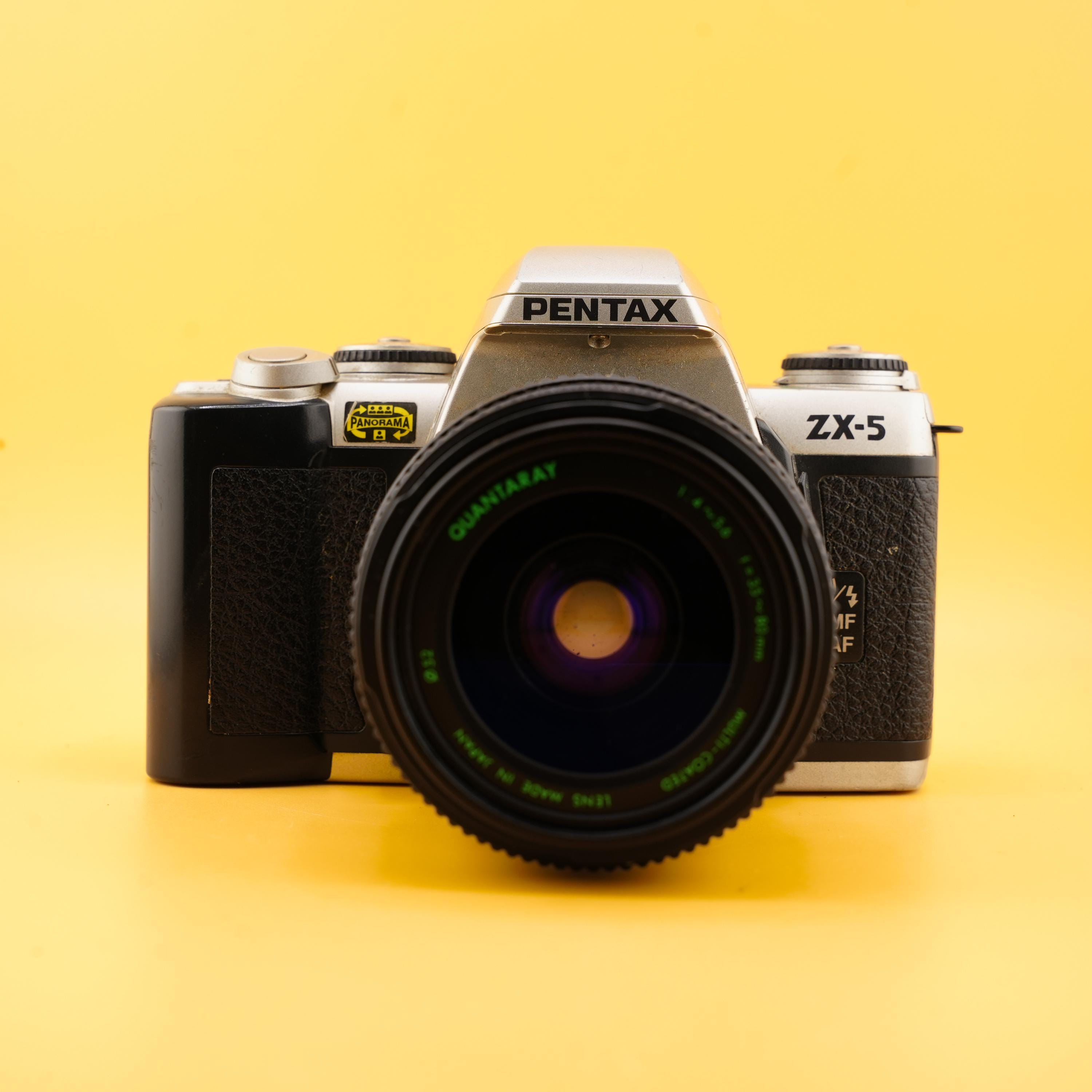 ペンタックス製フィルムカメラ ペンタックス ZX-M 35 mm SLR 学生用フィルムカメラ、50 mm f/2