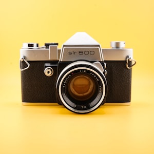 Vintage Wards SLR 500 35mm SLR Film Camera with Tominion 5cm F2 lens