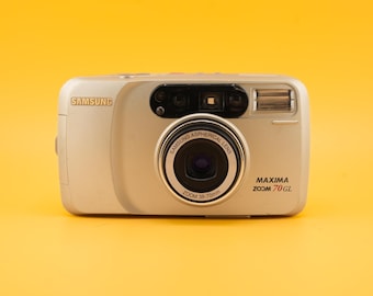 Vintage Samsung Maxima Zoom 70 GL 35mm Point & Shoot Film Camera