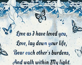 Sofort Download-"Love As I Have Loved You" mit beruhigendem MP3 Gebet für leidende Lieben & Freunde von Suzanne Davis Harden