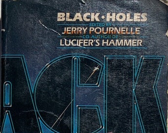 BLACK HOLES 1978 Science Fiction short stories paperback Jerry Pournelle Larry Niven Greg Bear Poul Anderson mysteries stories & essays