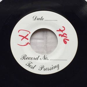Test Pressing - Etsy
