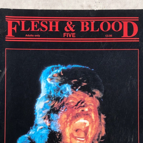 FLESH & BLOOD 1995 HORROR 'zine British Horror filmography Behind the Green Door Norman J. Warren Cult Adult Fantasy